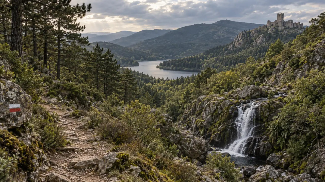 Randonnée en Montagne Noire : 6 boucles entre cascade, lac et patrimoine cathare