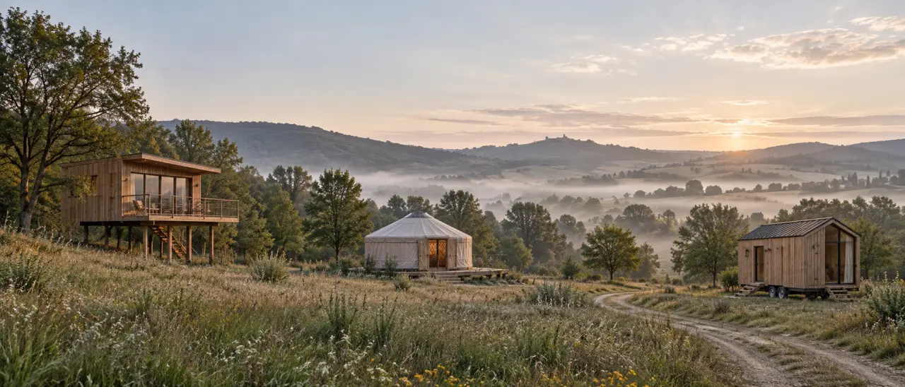 Hébergements insolites en Europe rurale : cabane, yourte ou tiny house, comment trouver celui qui vous ressemble