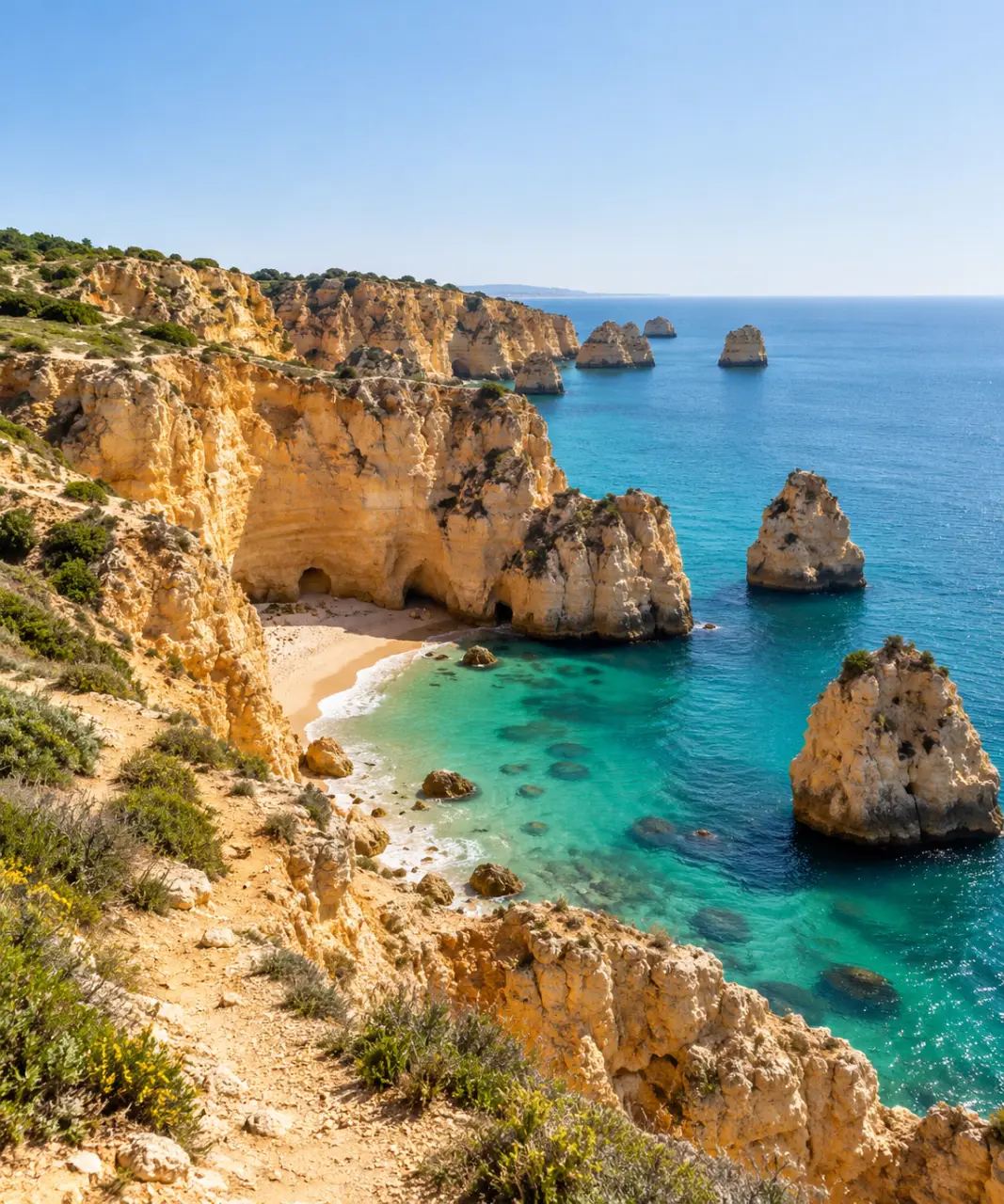 Lagos, une ville du Portugal sur le littoral de l'Algarve